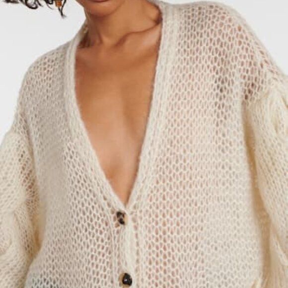 Loewe Anagram mohair-blend cardigan - Picture 3 of 16